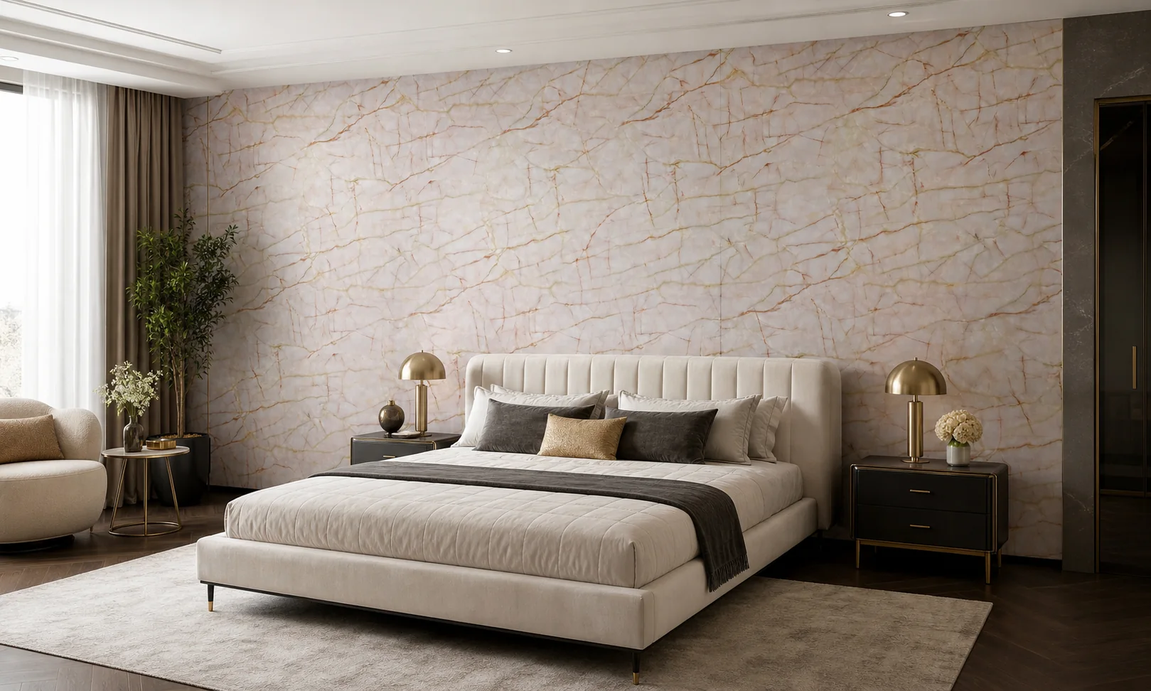 Nouvelle mise en situation du décor Aurore Rosée
