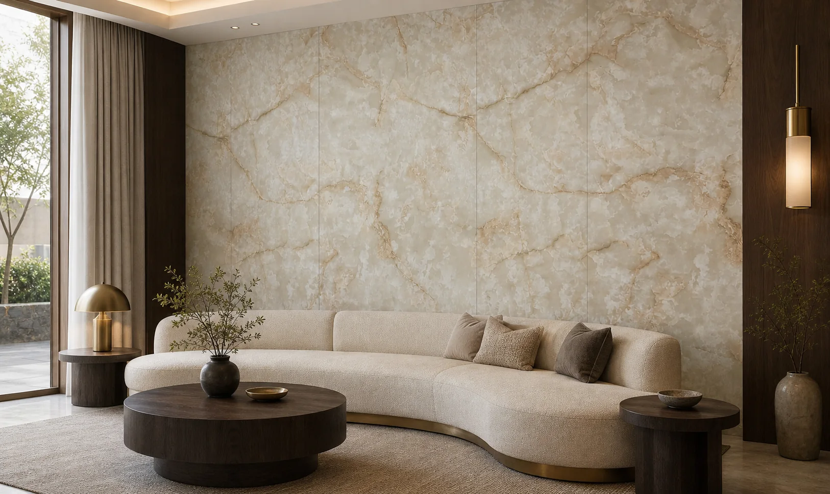 Nouvelle mise en situation du décor Beige Cristal