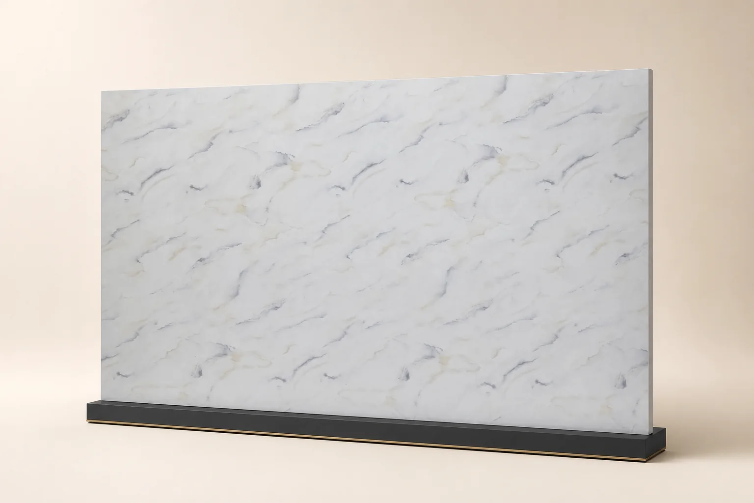 Présentation du panneau mural Neige Argentée