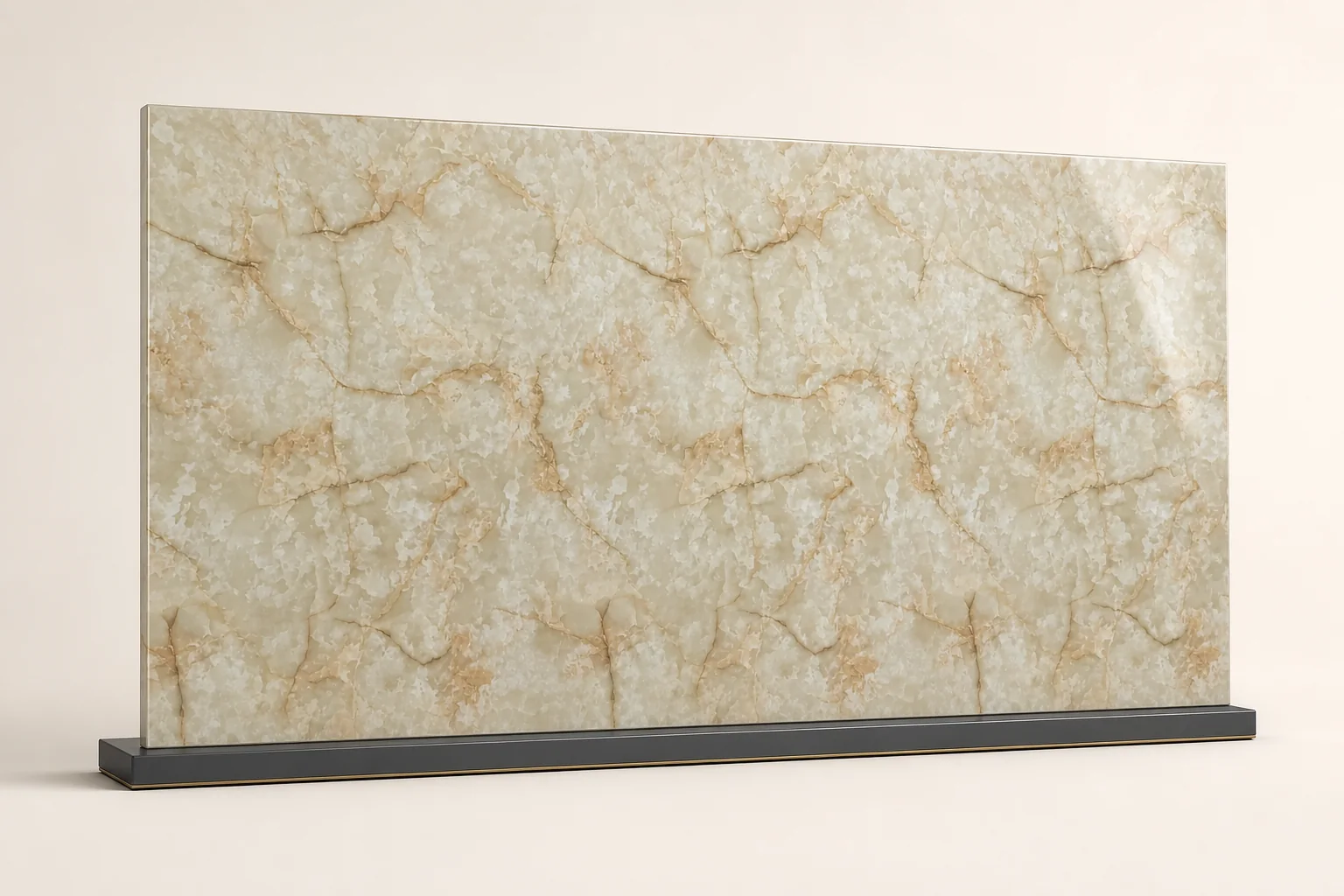 Présentation du panneau mural Beige Cristal